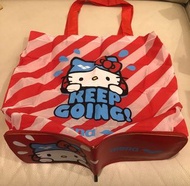 Hello Kitty Arena 可折疊環保袋 購物袋 Tote Bag Sanrio 正品