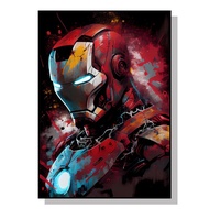 Movie Canvas Art Poster Anime Super Hero Iron Man Canvas Painting Home Wall Decor Prints and Childre