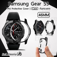 กระจก 2.5D - นาฬิกา Samsung Gear S3 46mm แบบสุญญากาศ ฟิล์มกันรอย กระจกนิรภัย เต็มจอ - Premium 2.5D Curved Tempered Glass for Samsung Gear S3 Frontier /S3 Classic