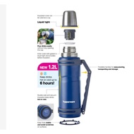 tupperware Xploris thermal flask 1.2L