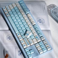 Bunny Land Keycap Cherry Profile PBT Dye Subbed keycap or PC for mx keyboard 60 87 104 EV63 EZ63 Rea