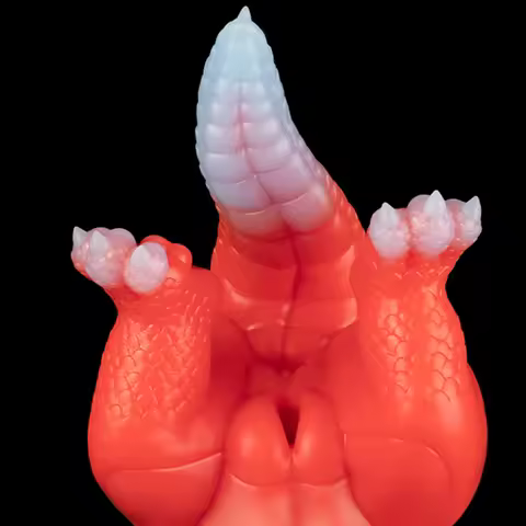 GEEBA Dual-Use Dragon-Inspired Silicone Torso Male Masturbator Silicone Pocket Pussy Men's Onahole R