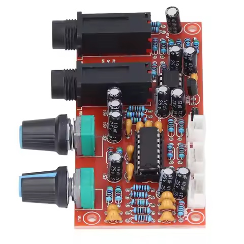 Digital Microphone Amplifier Board PT2399 Digital Microphone Amplifier Module Karaoke Audio Reverber