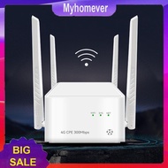 4G CPE Router 300Mbps WIFI Router RJ45 LTE/PPPOE WiFi Modem EU Plug Home Hotspot