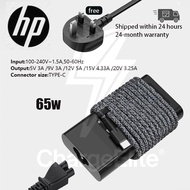 New HP Type C 65W Laptop Charger for Hp Spectre X2 Envy X360 11 14 Chromebook X360 EliteBook 840 G5 