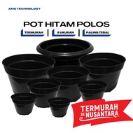 pot bunga ang hitam 20 cm termurah se-indonesia - 8