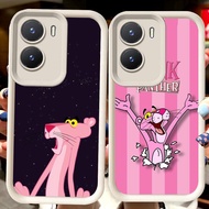 H86 Pink Panther White Casing for VIVO Y35 Y75 Y01 Y55 Y22 iQOO 13 Z10 T4 Z9X Y15s Y22s Y56 Y15a Z9 