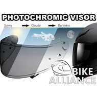 PHOTOCHROMIC VISOR K3SV K5 K6 PISTA CORSA Z7 X14 Z8 X15 GT AIR RX7X GLAMSTER TT COURSE R2R R1 AIR R5