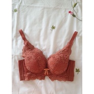 Si bra size 65 70 A B orange lace