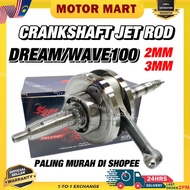 API Racing Crankshaft Jet Rod 2mm 3mm For EX5 DREAM / WAVE100