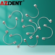 10Pcs/Bag Azdent Dental Torque Spring Orthodontic Anterior Teeth Torque Rectangular Springs for Brac