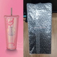 🔥 現貨🔥 全新 ✨未拆✨ Blackpink Starbucks 星巴克 DOODLE BLING COLD CUP 粉紅 凍杯 Jisoo Jennie Rosé Lisa  不鏽鋼 水鑽杯 24