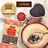 Danson Almond Coated Sesame White Chocolate 1kg Bulk Pack