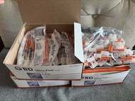 BD Ultra-Fine Insulin Syringe with Needle 胰島素注射針筒連針咀 – 0.3ml，29G x 12.7mm
