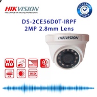 DS-2CE56D0T-IRPF 2MP (2.8mm Wide lens) HIKVISION 1080P 4in1 Dome Turbo HDTVI HDCVI AHD CVBS CCTV Camera