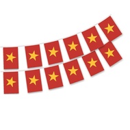 Vietnam Flag Bunting Banner Country Flag String Banners