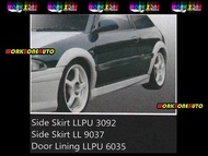 LLPU6035 Proton Satria GTI PU Door Lining without Sticker (6 Pieces) Body kit Bodykit