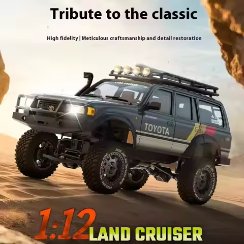 Hot Selling New Product Jxc 1:12 Land Cruiser Lc80 Four-Wheel Drive Climbing Rc Remote Control Model