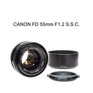 [Liao Qiqi Showa Camera Shop] CANON FD 55mm F1.2 S.S.C. Manual Focus AE-1 A-1 F-1 One Month