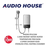 RHEEM RTLE33M 3.3KW INSTANT WATER HEATER TEMPERATURE PRECISION ***2 YEARS WARRANTY BY AGENT***