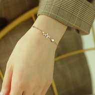 [ Bayar Ditempat ] Gelang Rantai Titanium Wanita Titanium / Gelang Wanita Dewasa / Gelang Titanium