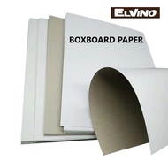 Boxboard Paper One Side White One Side Grey Nearly A1*/ A0* size 350gsm (2pcs/5pcs/10pcs)