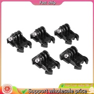 Fast ship-5pcs Quick Release Buckle Clip Basic Base Mount for GoPro HERO (2018) 6 5 4 3+ 3 2 1 Black Silver Session Fusion  YI 4K DBPOWER AKASO Lightdow SJCAM Sports Action Camera