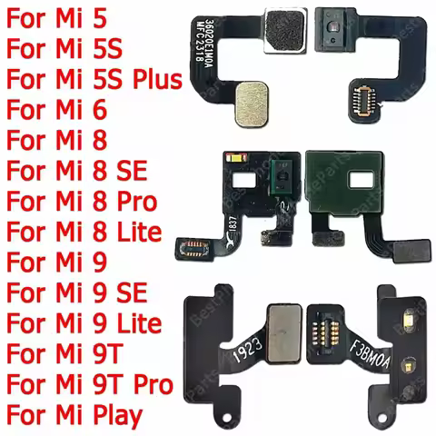 For Xiaomi Mi 8 SE 9 Lite 9T Pro Play 5 5S Plus 6 FlashLight Repair Replacement Flex Cable Distance 