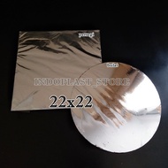 Birthday cake tart coaster made from plywood, 22X22cm