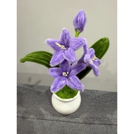 Handmade Fussy wire flower - Small Lily