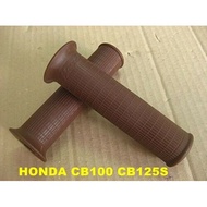 HONDA CB100 CB125S CL125S CL100 CL100S S65 -- GRIP HANDLE "BROWN" "JAPAN" // Hand Cover BROWN