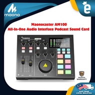 MAONO AU-AM100 AM100 Professional Audio Interface Sound Card Mixer Recording Studio Sound Card For S