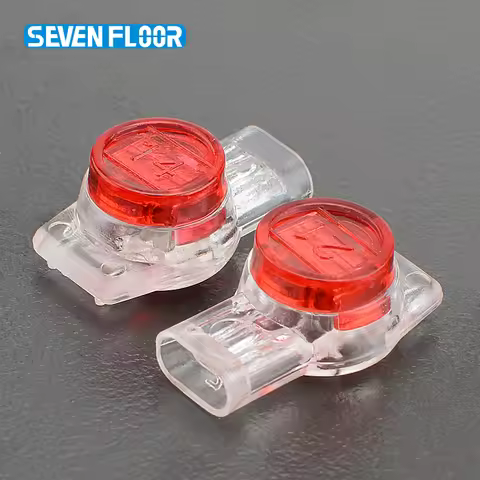 100PCS UY1 UY2 UY Connector Wire Splice K1 K2 K3Connector RJ45 Wiring Ethernet Telephone Cable Cord 