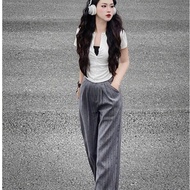 Women's long pants set, women's clothing set short sleeve shirt and pretty pants set 519 (Z5) NC