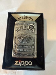 Zippo lighter รุ่น 250JD 427 Jack Daniel’s label ปี 2012 made in USA ของใหม่
