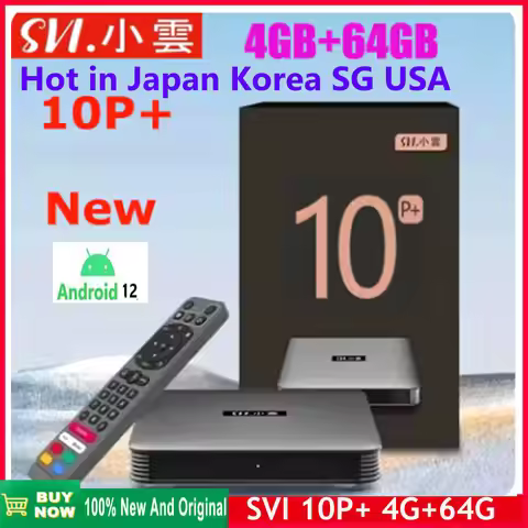 [offical store] svicloud 10P+ Japan Korea 8k tv box hot sell In Asia Singapore USA Canada New Zealan