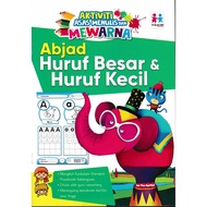 Early Learner: Aktiviti Asas Menulis Dan Mewarna: Abjad Huruf Besar & Huruf Kecil Prasekolah KSPK 97