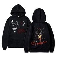 Streetwear Rapper City Morgue Print Hoodie Men Women Hip Hop Harajuku Sweatshirt Zillakami Sosmula H