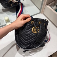 Gucci 水桶包 Marmont Quilted Leather Bucket