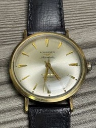 LONGINES浪琴 1960年 五星上將 340軌道機芯 10K金機械錶