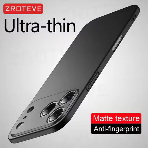 For iPhone 17 16 16e 15 14 13 12 Pro Max ZROTEVE Slim Matte Hard PC Cover For iPhone13 iPhone16 Plus