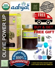 Minyak Zaitun Pracampuran Pokok + Daun + Ranting + Buah Zaitun Olivie Power Up Olive House - Khasiat