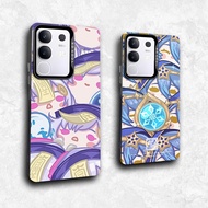 RN47 Character Genshin Chibi Case Vivo series Compatible for Vivo Y29 4G Y19S V50 V40 V50 Lite V40 L