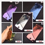 Colorful Mirror Tempered Glass iP 5 5S 6 6S 7  8 6PLUS 7PLUS 8PLUS IP X