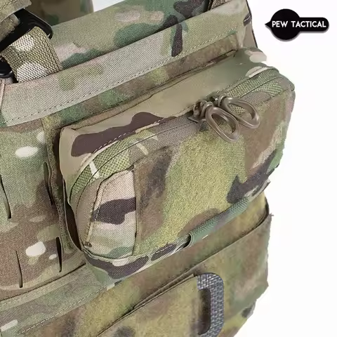 PEW TACTICAL MOLLE Admin Panel AIRSOFT Functional Chest Lightweight Molle Pouch Strategic Accessorie