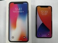 (台中手機GO) Apple iPhone X 256G 盒裝9成新中古機(黑色)