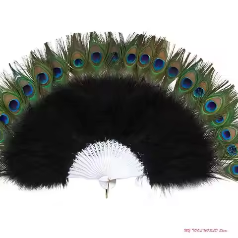 Hand Fan Wedding Dance Folding Fan Elegant Large Fashion Vintage A2BB