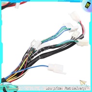 Haijiemall Engine Wire Loom Kit Wearproof CDI Solenoid Plug Wiring Harness Assembly Dependable for GY6 125cc-250cc Quad Bike ATV