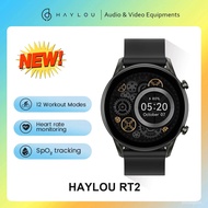HAYLOU RT2 Smart Watches Ctom Watch Men 12 Sport Models Face Blood Oxygen Heart Rate Sleep Monitor IP68 Waterproof Smart