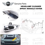 (GENUINE MINI PARTS) CHROME HEADLAMP WASHER CLEANER SPRAY NOZZLE COVER 1pcs MINI COOPER COOPER S R56 R55 R57 R58 R59